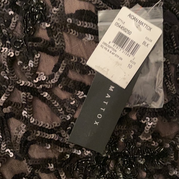 NWT AIDAN MATTOX EMBELLISHED GOWN! - Picture 4 of 6